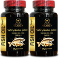 Wild Alaskan Salmon Oil Omega-3 Fish Oil Supplement 120 Capsules D489353