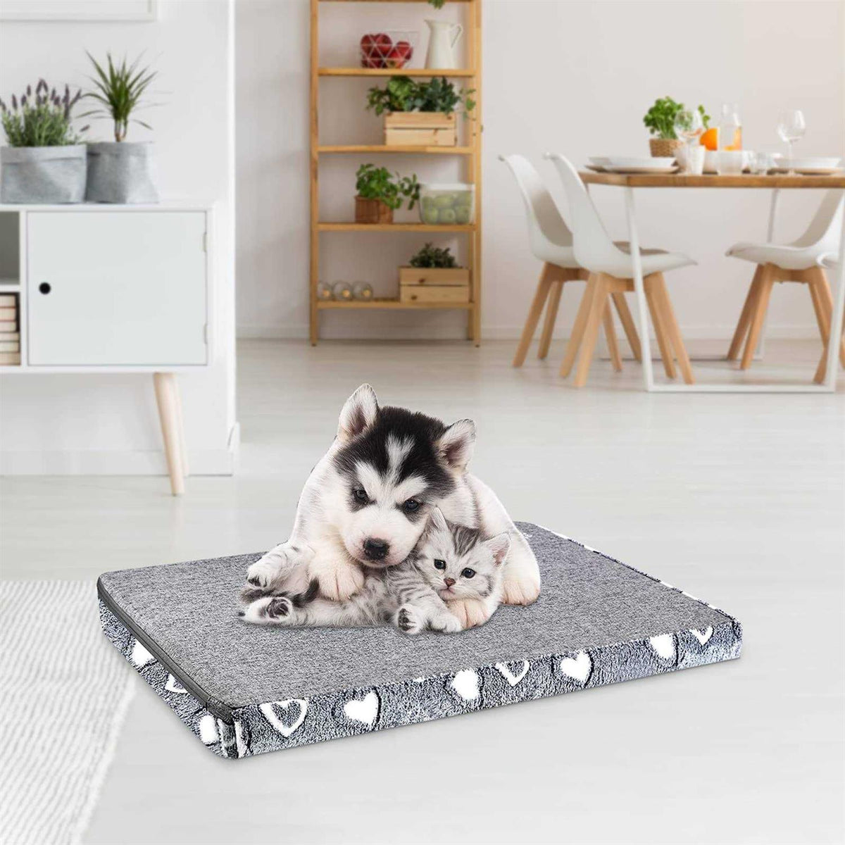 Reversible Cool and Warm Dog Crate Mat Q812