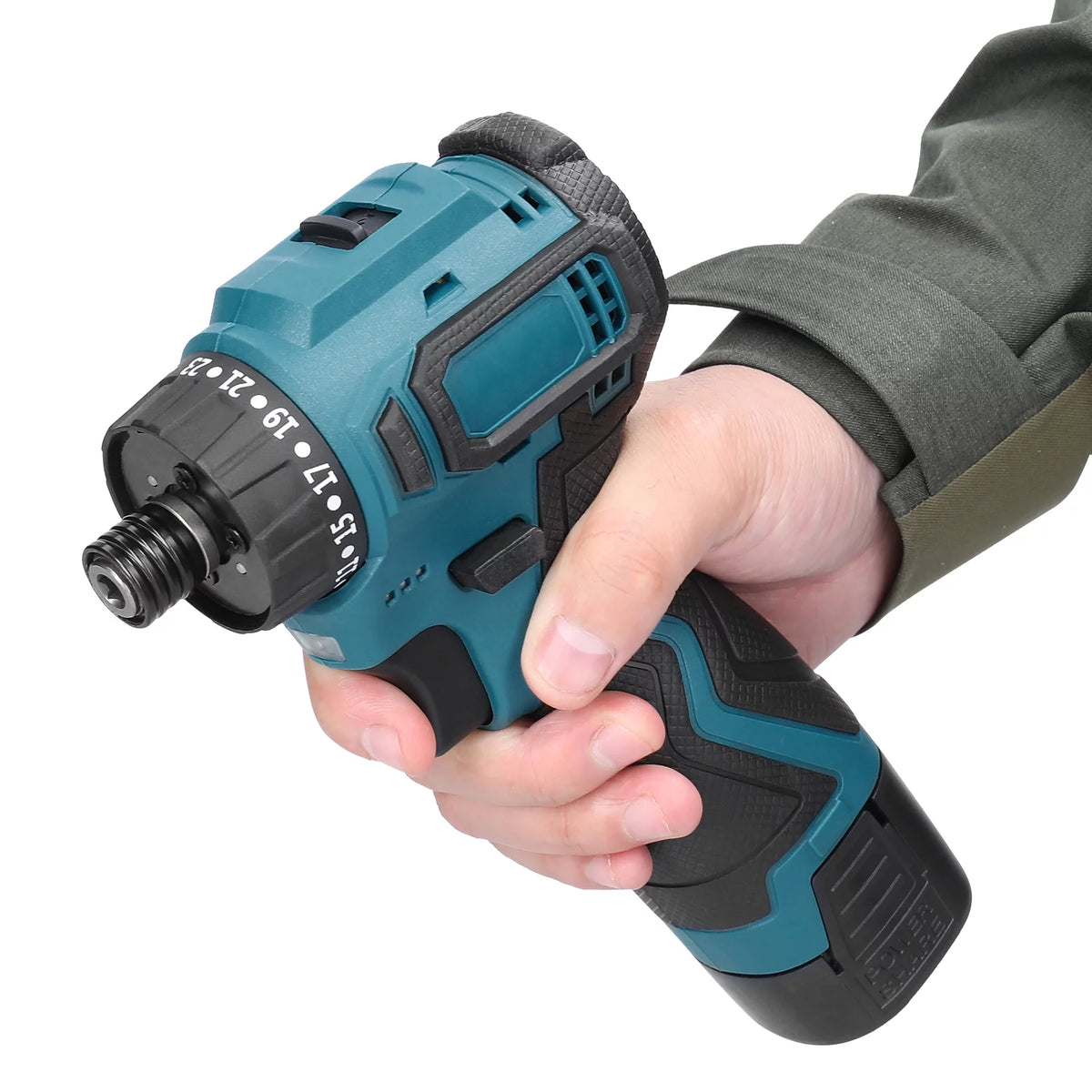 18V Brushless Electric Screwdriver Torque Adjustable 2 Speed H8118