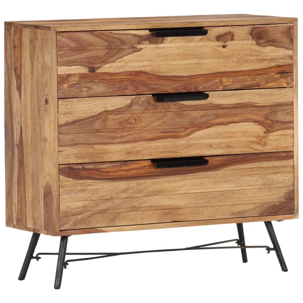 Solid Sheesham Wood Sideboard A47094
