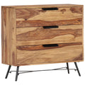 Solid Sheesham Wood Sideboard A47094