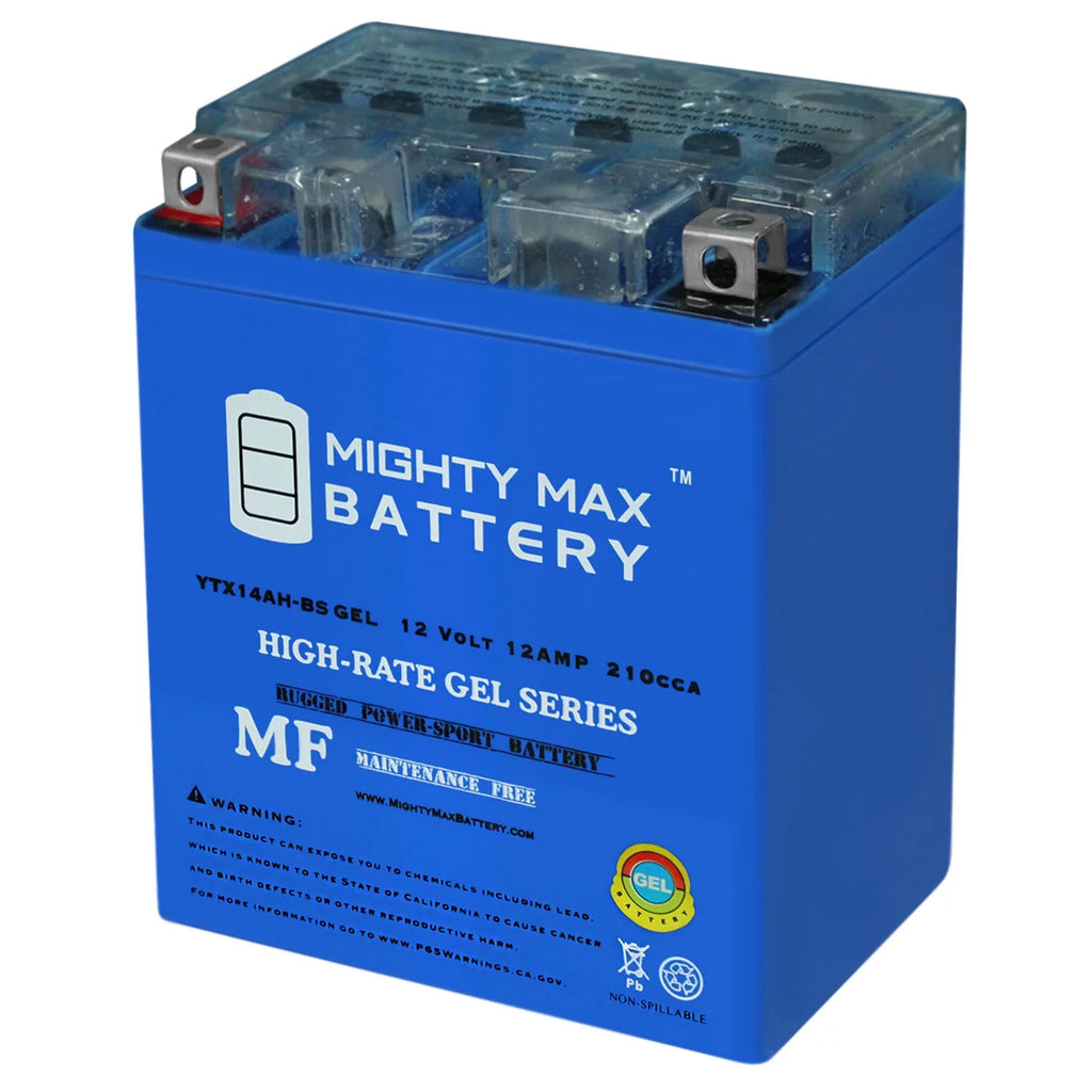 12 Volt 12 AH GEL Rechargeable Maintenance Free SLA AGM Motorcycle Battery R72133