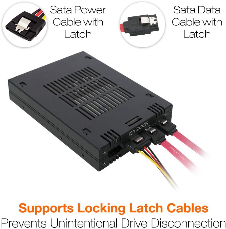 2 x 2.5 SAS/SATA HDD/SSD Mobile Rack for 3.5" Bay W733153