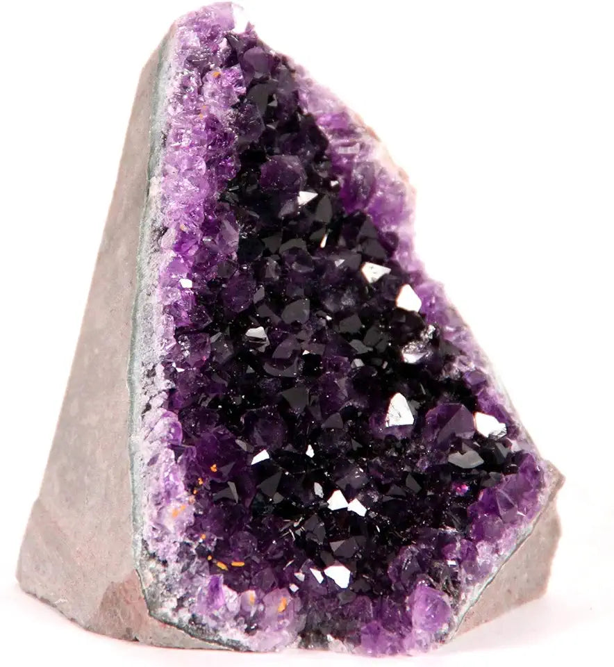 Amethyst Geode Stone Cluster 2 to 2.5 lb. Natural Raw Healing Crystal U629