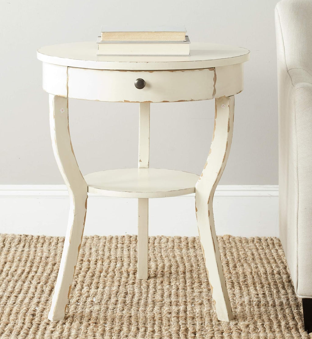 French Grey End Table R944