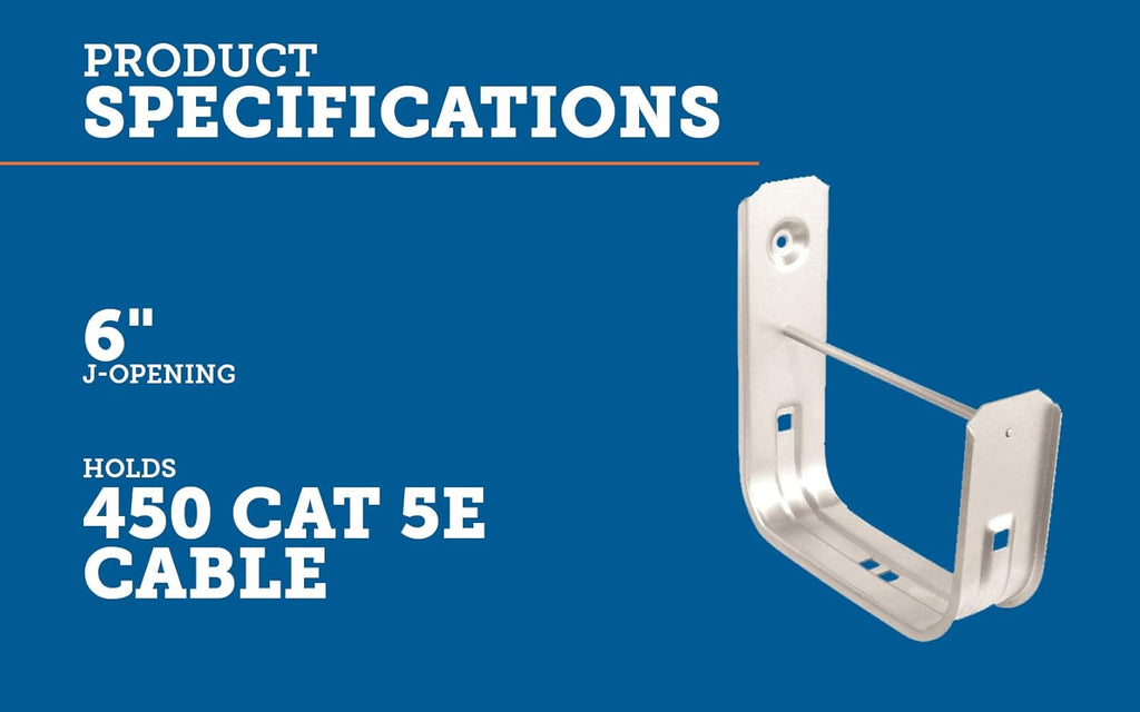 6 Cable Support J-Hook H74886