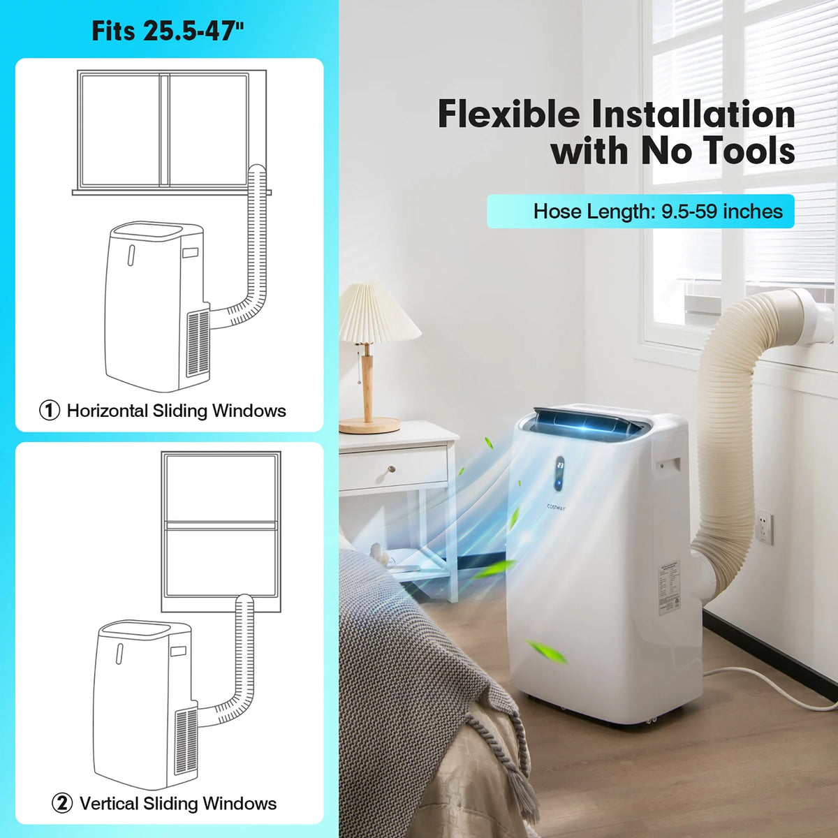 8800 BTU Portable Air Conditioner W653531
