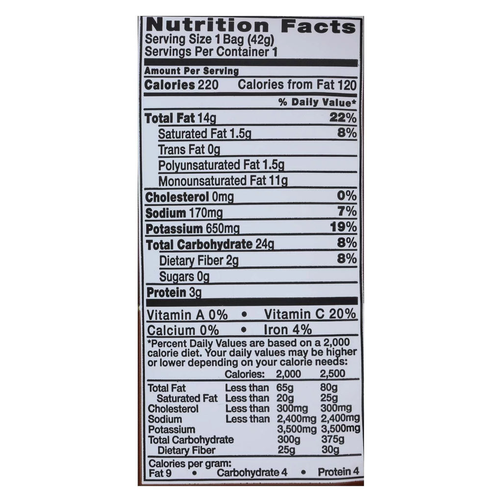 Sea Salt Potato Chips V423001