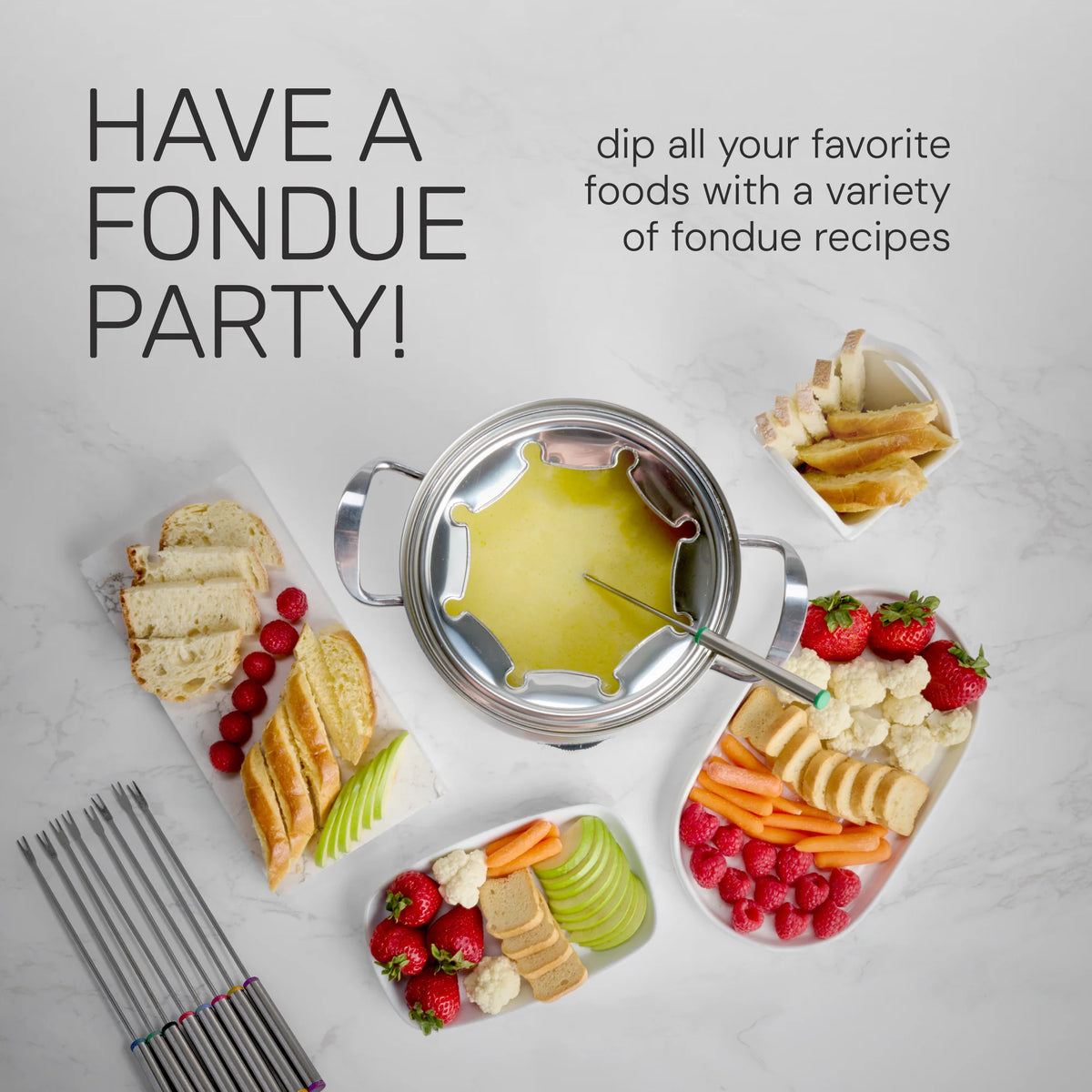 8-Cup Electric Fondue Set G23557