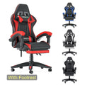 Pink Gaming Chair with Lumbar Support and Headrest C86347