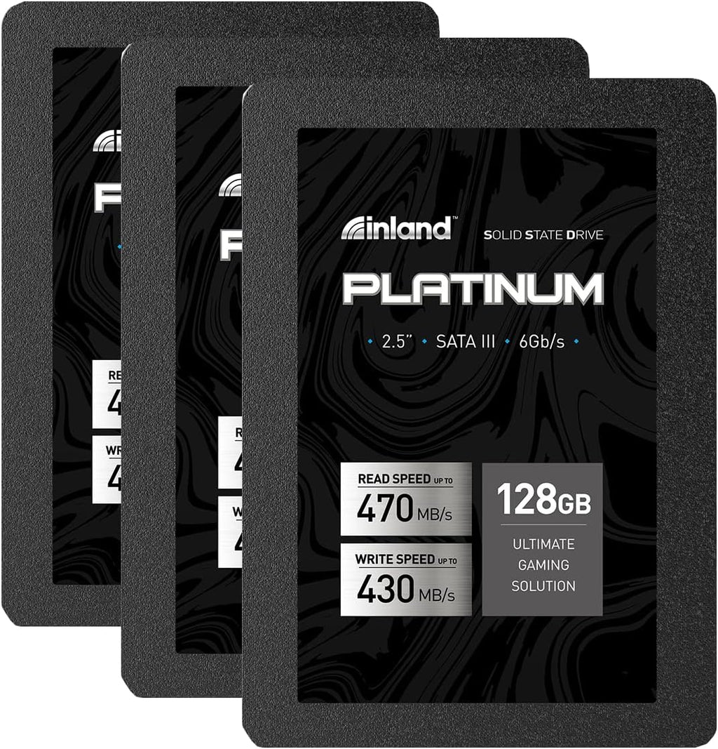 3 Pack 512GB SSD SATA III 2.5" Internal Solid State Drive S32581