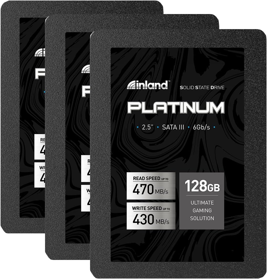 3 Pack 512GB SSD SATA III 2.5" Internal Solid State Drive S32581