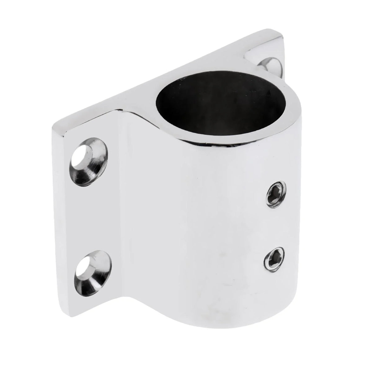 4 Pieces 316 Stainless Steel Boat Hand Rail Fitting 1'' Rectangular Base P33434