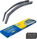 Shatterproof in-Channel Window Deflectors for Toyota Tacoma 2016-2022 Access Cab, 2 pcs I63155
