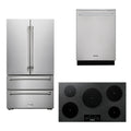 36 Induction Cooktop, Refrigerator, Dishwasher Z526
