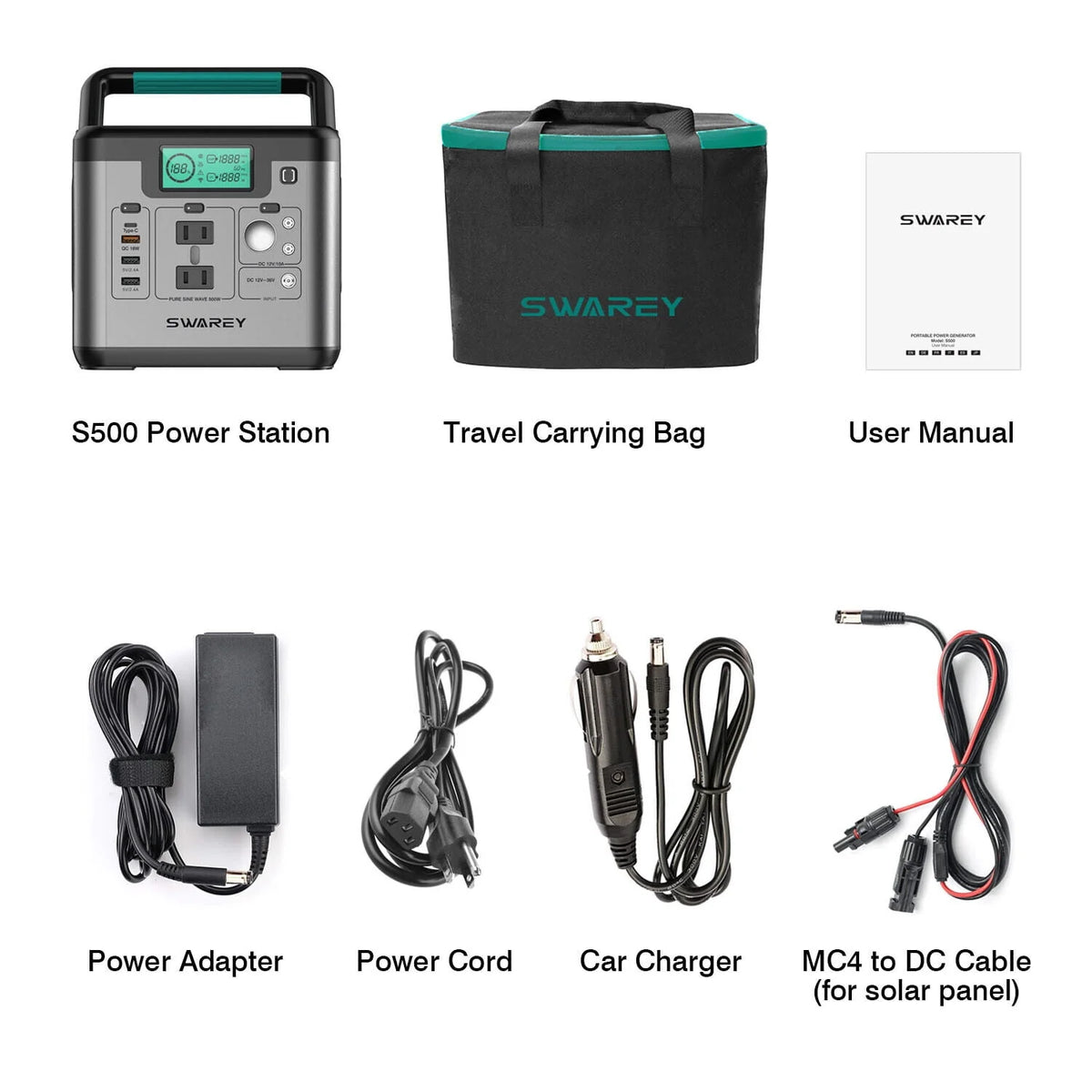 Solar Power Station Generator 518Wh Power Supply L9948