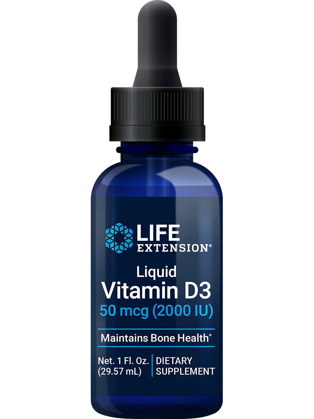 Liquid Vitamin D3 50 mcg Gluten-Free Non-GMO 1 fl. Oz. Y8127