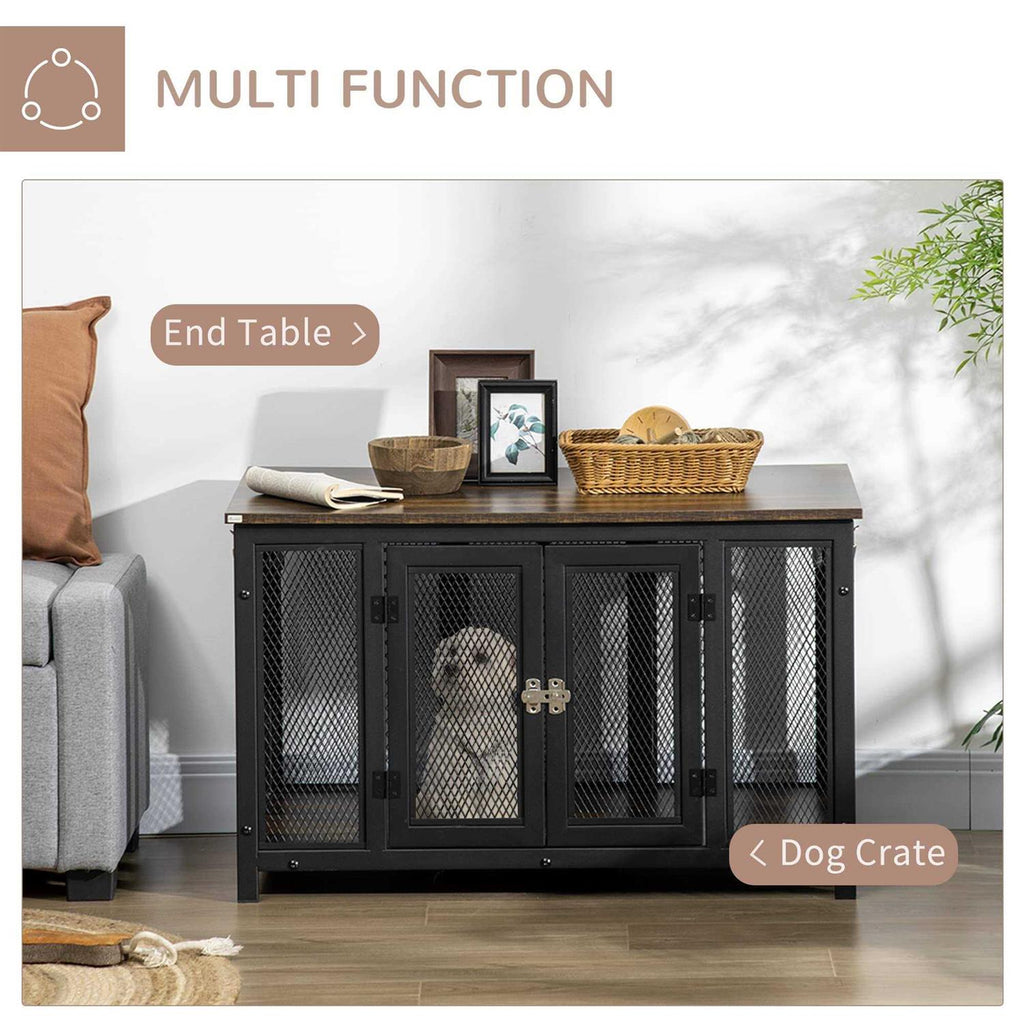 Furniture Style Dog Crate with Openable Top X4116