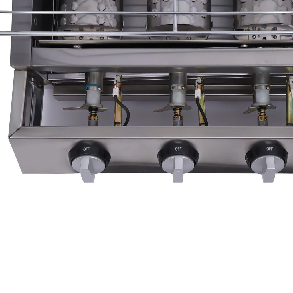 8 Burner Smokeless BBQ Grill J262793