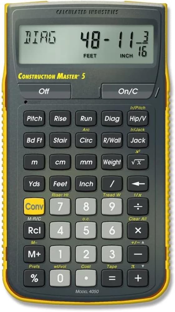 Construction Calculator S711749