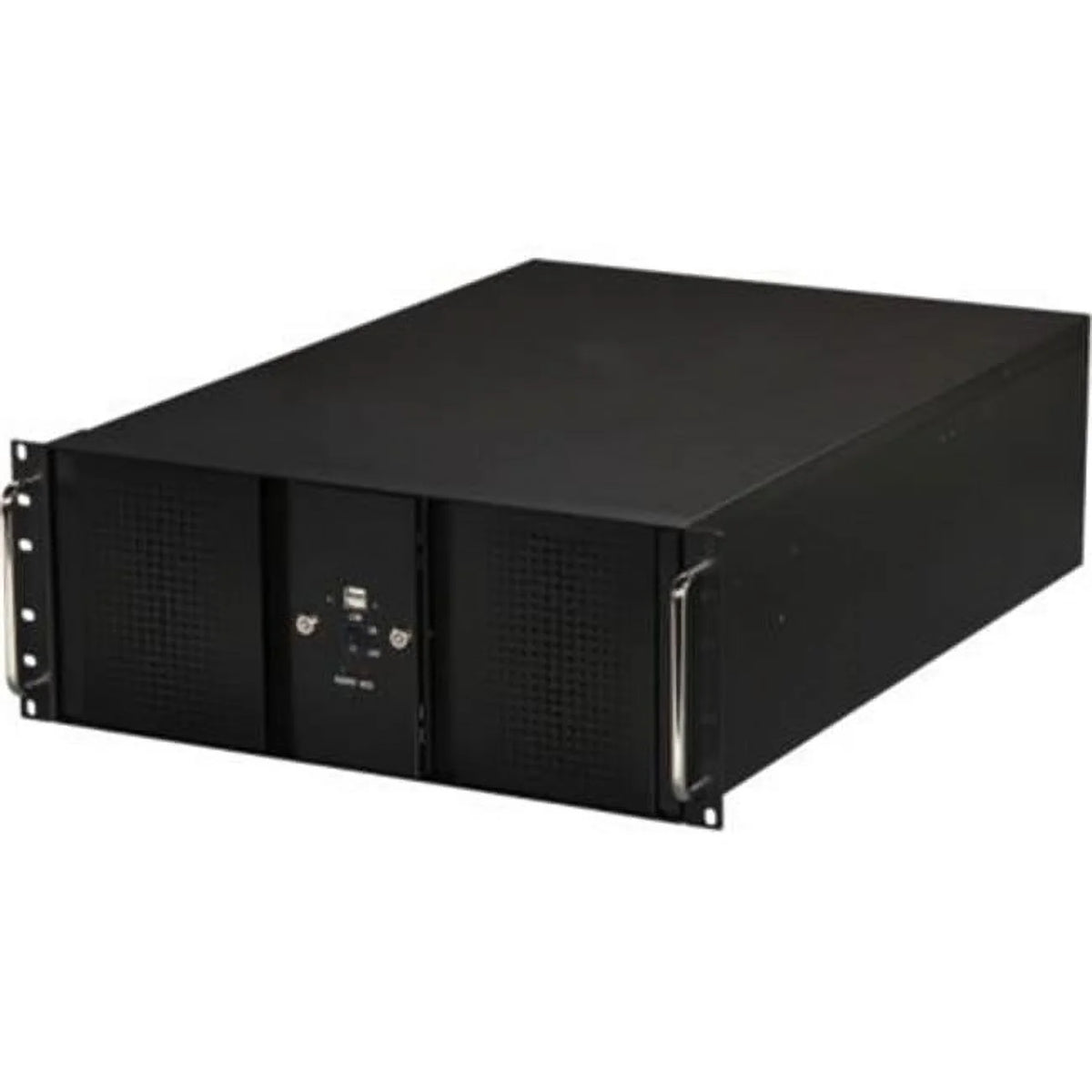 4U Rackmount Black Steel Chassis O118
