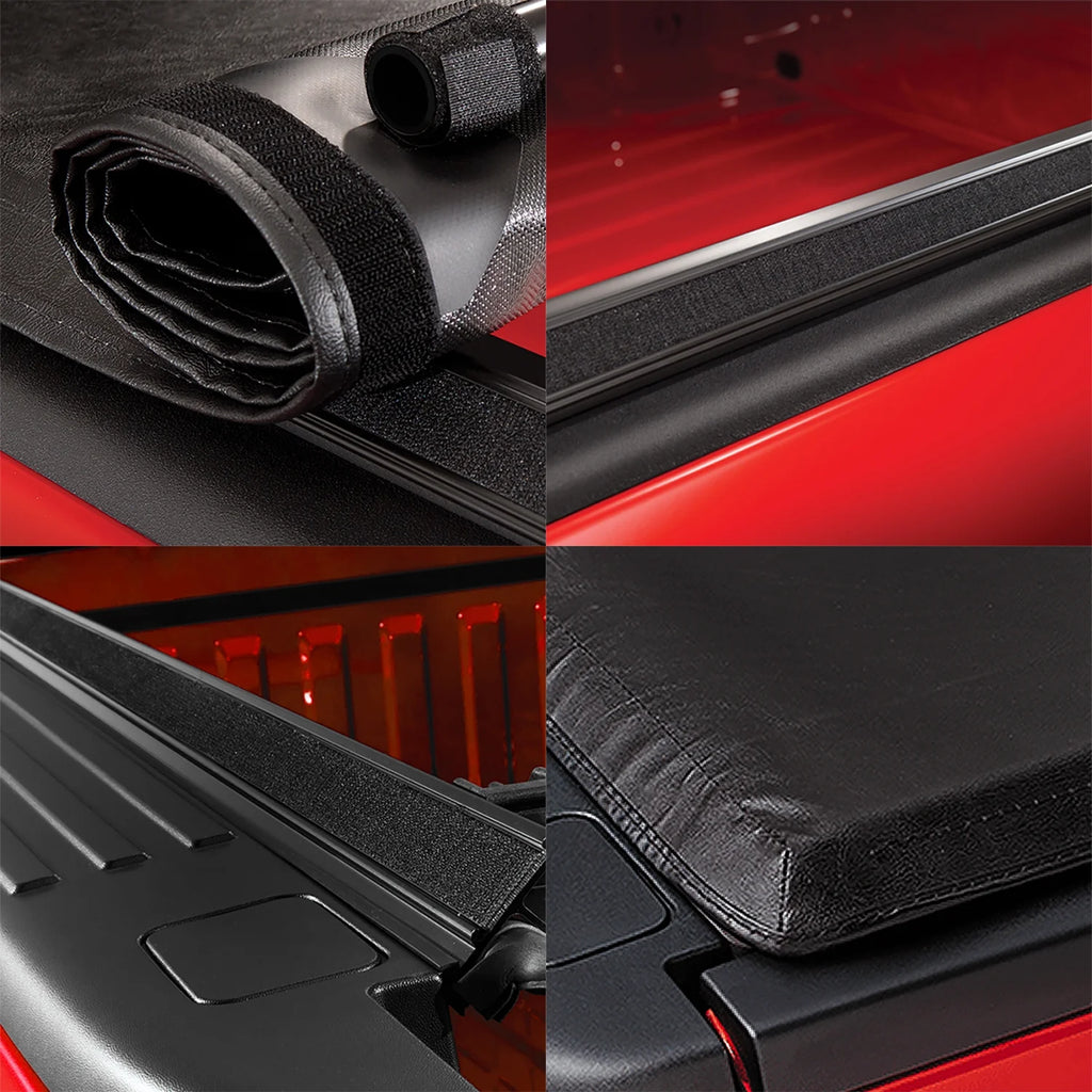 Matte Black Soft Roll-up Tonneau Cover T20088