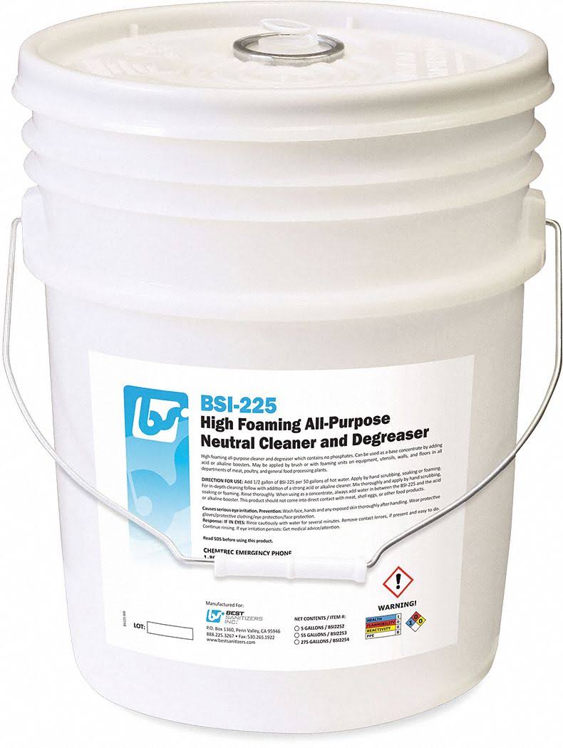 Neutral Cleaner and Degreaser, 5 Gal B595