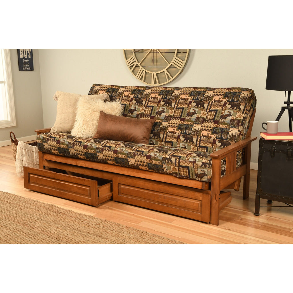 Multi-Color Fabric Storage Sofa F6090
