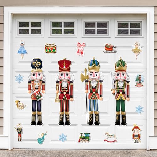 19 Pcs Christmas Garage Door Decoration Magnet L90919