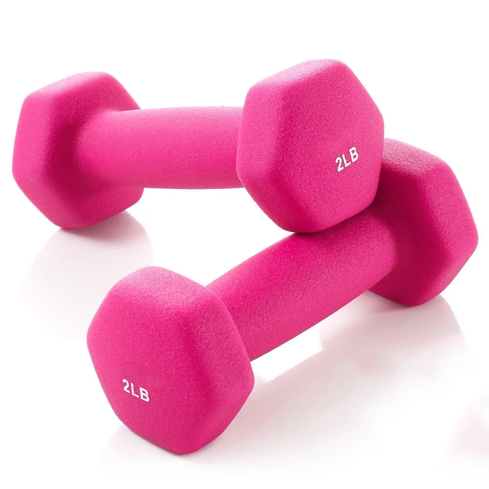 Neoprene Coated Hex Dumbbell Set L68491