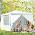 10x10 Heavy Duty Tent Canopy with Side Walls S14748