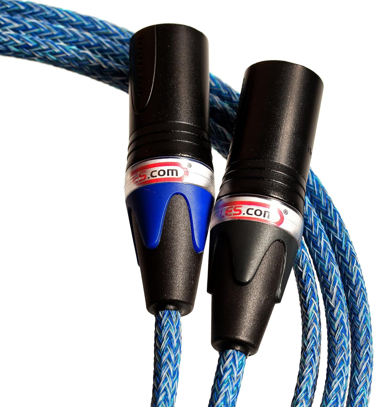 Blue XLR Cable Stereo Pair 2 Cables A394129
