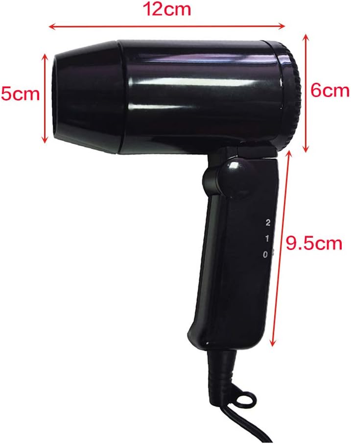 Portable 12V Hot Cold Folding Car Hair Dryer W8733