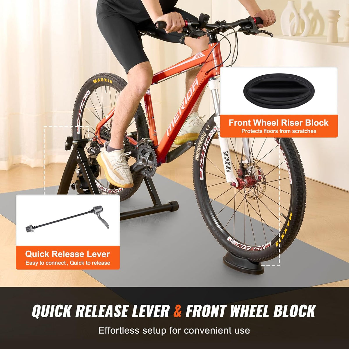 Magnetic Bike Trainer Stand for 26"-29" Wheels R73247