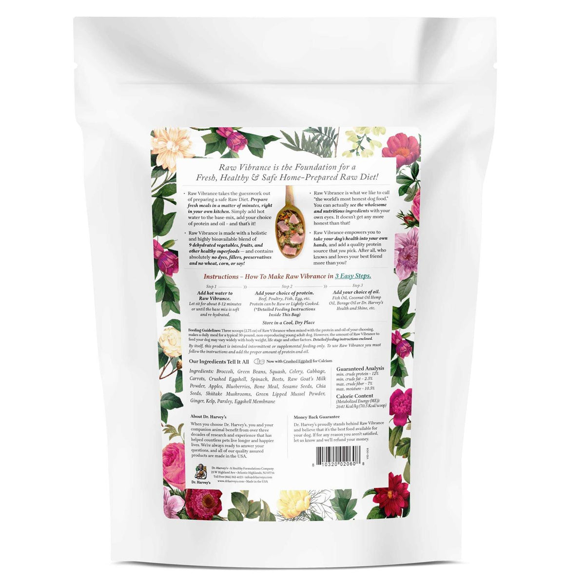 Raw Vibrance Dog Food J29231
