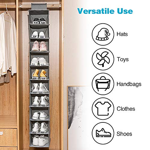 10-Shelf Hanging Shoe Organizer U141793