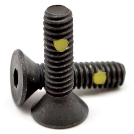 #8-32 x 3/4 inch Coarse Thread Flat Head Cap Screw Alloy Steel Black Oxide U4366