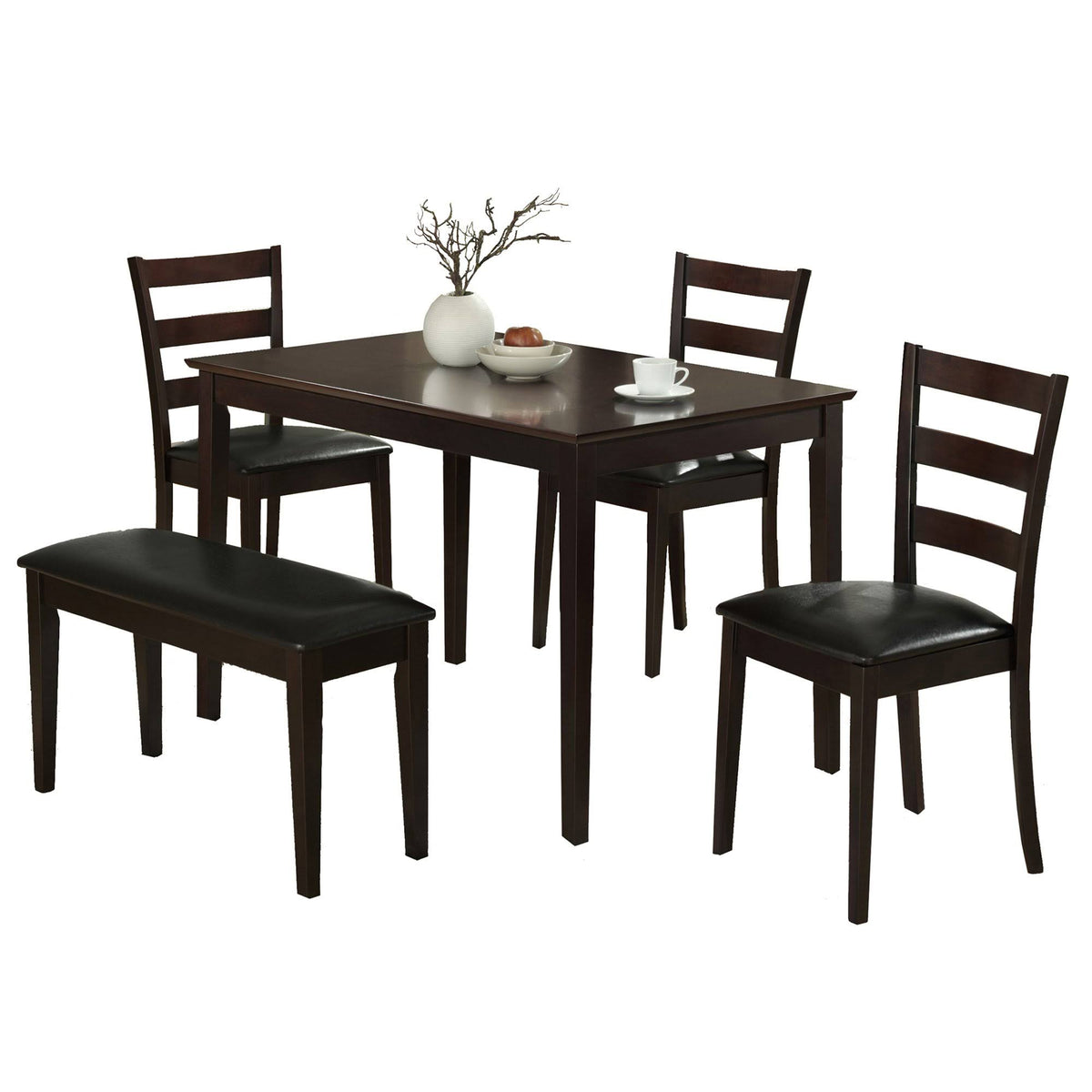 5pcs Solid Wood Dining Set W692135