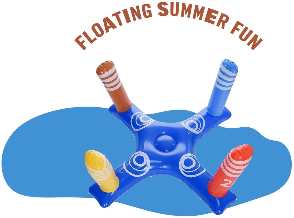 Pool Ring Toss Game with 4 Rings K727