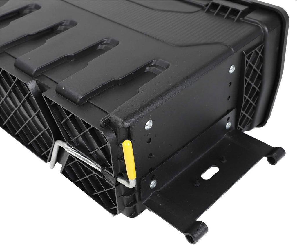 Truck Bed Wheel Well Storage Case Tool Box Black Lockable Storage Box Unit One Pair C248584
