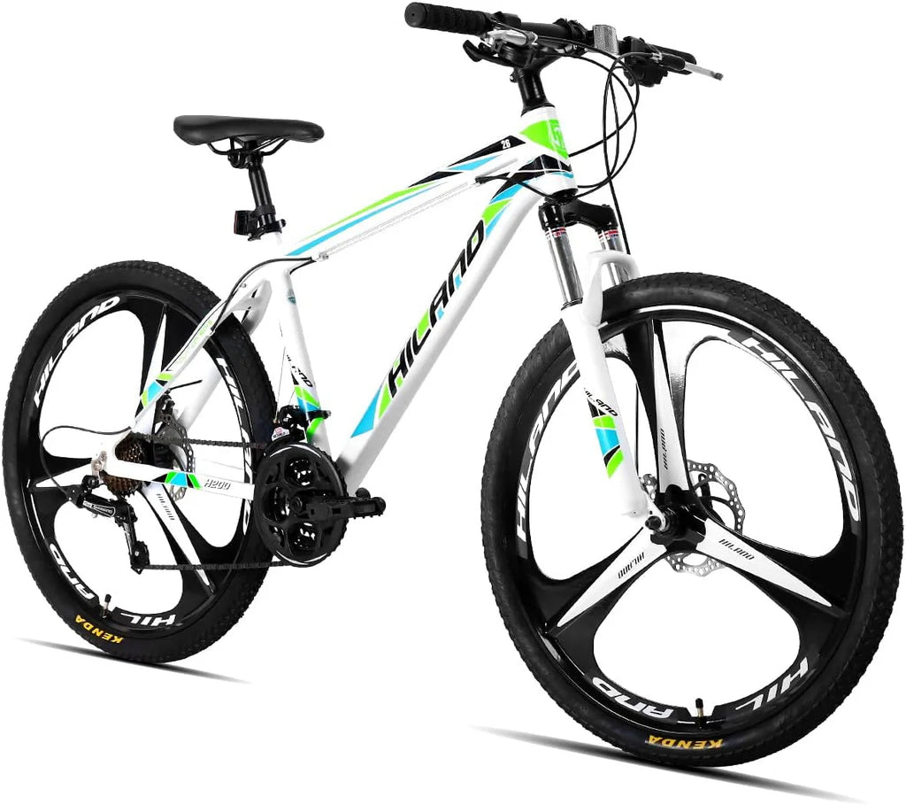 Black 21 Speed Aluminum Mountain Bike Q3409