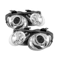 Chrome LED Halo Projector Headlights E94326