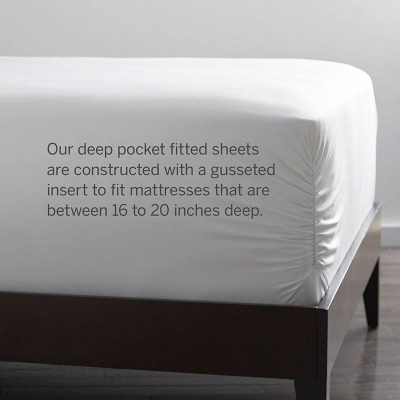 Queen Deep Pocket Fitted Sheet A99043