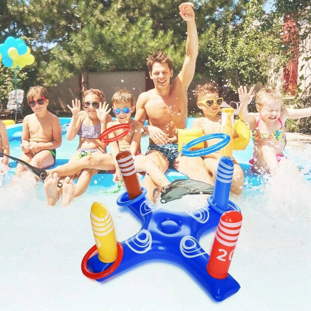 Pool Ring Toss Game with 4 Rings K727