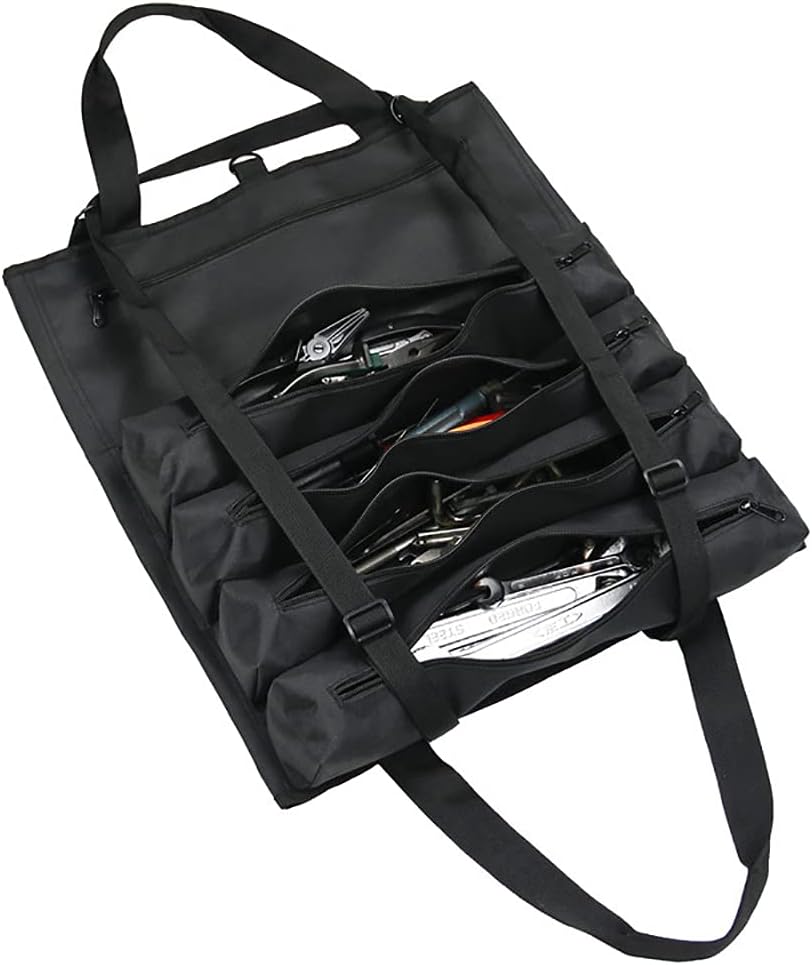 Wrench Roll Up Pouch Tool Organizer Bag with 23 Pockets S43650