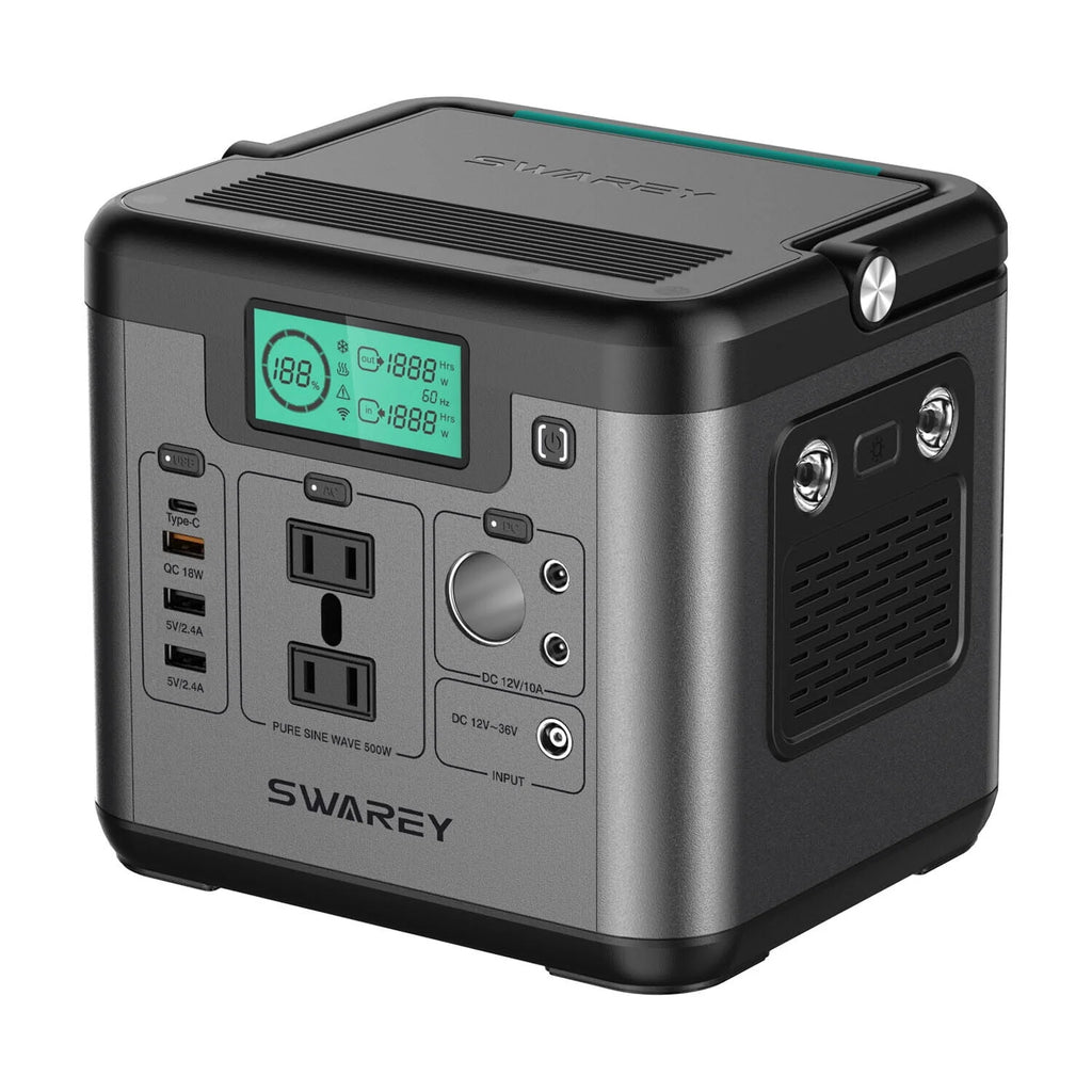 Solar Power Station Generator 518Wh Power Supply L9948