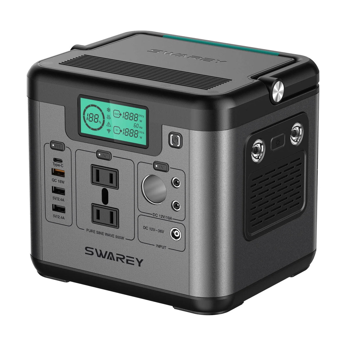 Solar Power Station Generator 518Wh Power Supply L9948