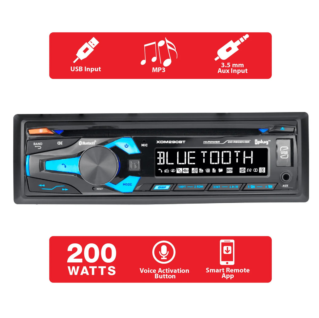 Single DIN Car Stereo S59302