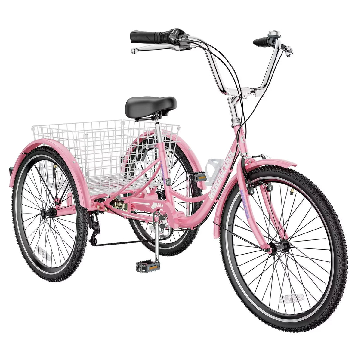 20/24/26 inch 7 Speed 3 Wheel Bicycle with Basket C350