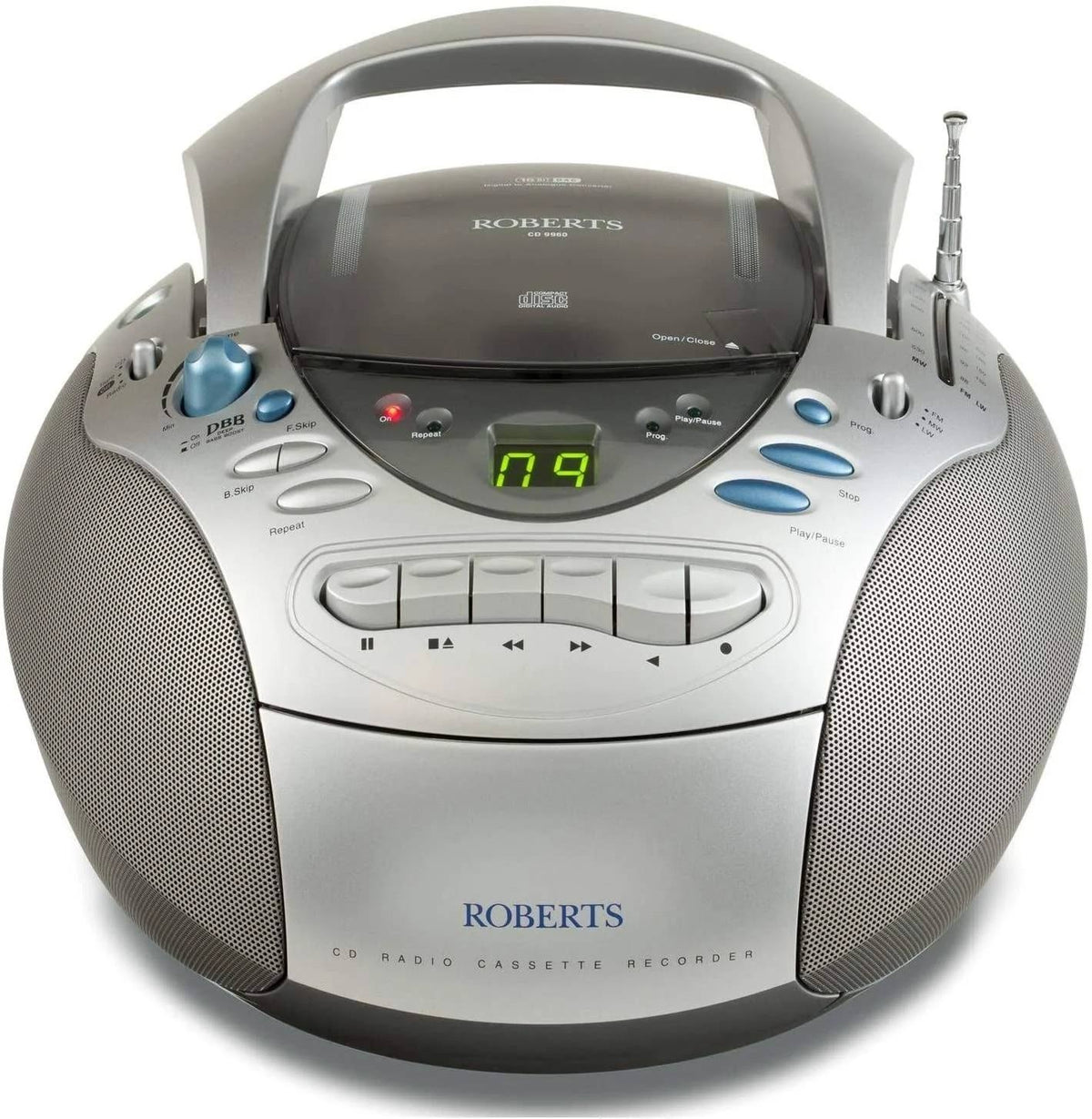 CD FM/MW/LW Radio Cassette Player J54105